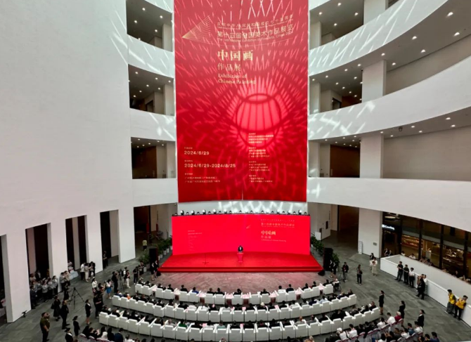 第十四届全国美展中国画作品展在广州开幕